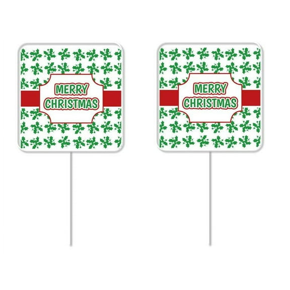 Merry Christmas Cupcake Picks 24 Pack