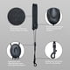 thumbnail image 4 of Greeniant Fijador de correa colgante para cuello de saxofón, cinturones de fijación universales, cinturón de clarinete, accesorio de viento de Accesorios para instrumentos musicales Negro Greeniant OD030696-03, 4 of 6