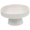 thumbnail image 4 of Ceramic Fruit Serving Tray Footed Fruit Tray Dessert Display Stand High Base Snacks Tray Cake Stand, 4 of 8