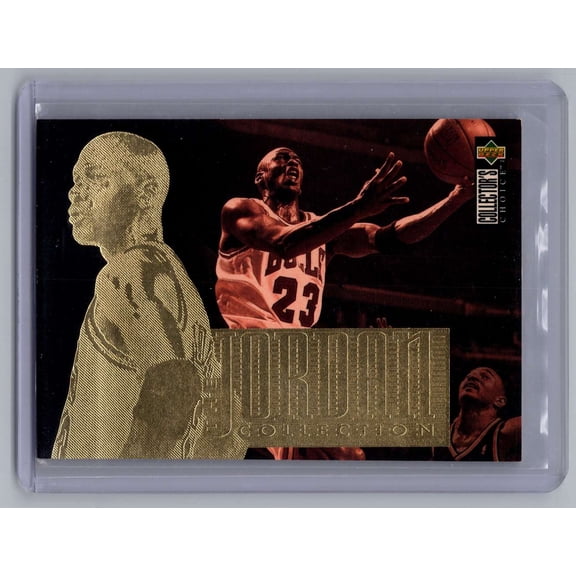 Collectible 1995 Upper Deck Collector's Choice The Jordan Collection Michael Jordan JC12 Chicago Bulls Card Chicago Bulls NBA Basketball Trading Card