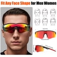 thumbnail image 2 of Gafas de Sol Deportivas Polarizadas AJBAY para Hombre y Mujer, 2 of 8