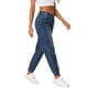 thumbnail image 4 of DIVA AUDACIOSA Jean Jogger para pantalones de mezclilla de mujer de cintura alta y elástica S Azul, 4 of 6