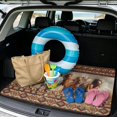 thumbnail image 2 of DISNIMO Trunk Liner for SUV Horse Aztec Tribal Print Heavy Duty Car Cargo Mat with Non-Slip Backing Machine Washable Dog Seat Cover Suitable for Most Car Models, 2 of 7