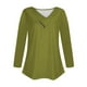 thumbnail image 5 of Camiseta de manga corta con cuello en V para mujer: top con estampado «Love», poliéster, tallas S-XXXL, tallas EE. UU./Reino Unido/UE, informal/para todas las estaciones, 5 of 5