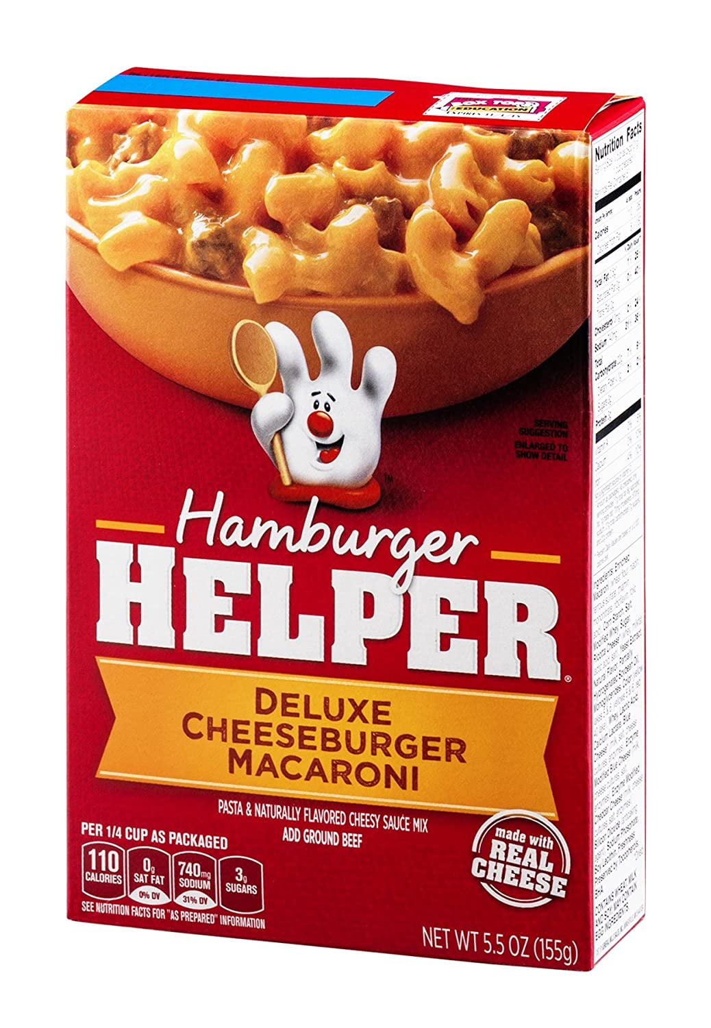 Hamburger Helper Classic Ultimate Cheeseburger Macaroni 5 5 Oz