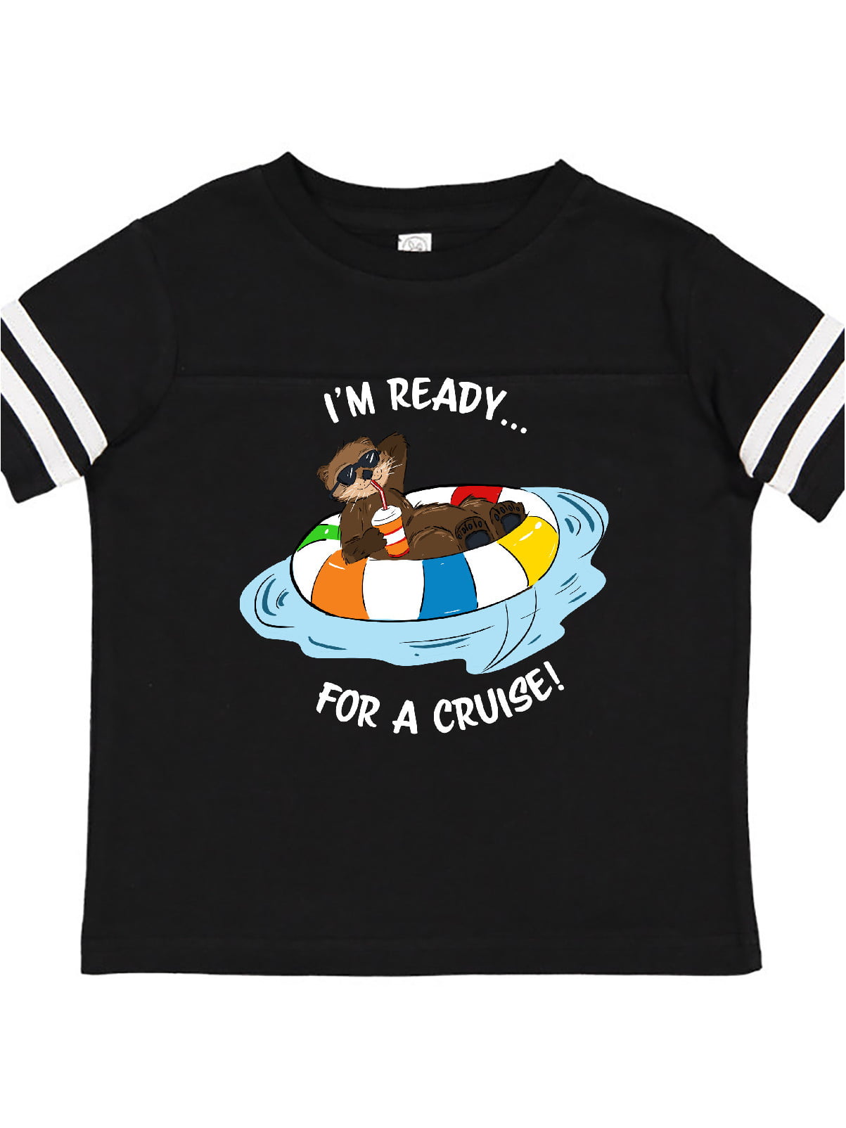 Toddler/Kids Short Sleeve T-Shirt Pack My Stuff Im Going On A Cruise with My Pawpaw 