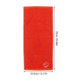 thumbnail image 2 of BRIGHTFUFU Serviette de Gym pour Usage Quotidien Coton Rouge Serviette à Main 1Pcs, 2 of 6