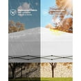 thumbnail image 3 of Yeshouse 10x10 popup Canopy tienda, tienda al aire libre con 3 altura ajustable, fácil de configurar Canopy con 4 bolsas de arena y bolsa de transporte para acamp, fiestas, eventos al aire libre, 3 of 7