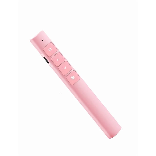 Apuntador Xtellar Presentador Láser Inalámbrico Remoto Usb Recargable Color Rosa