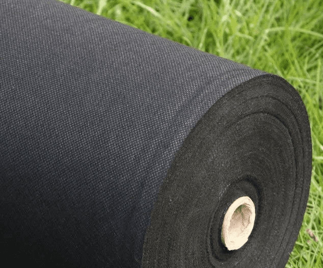 AOILE 4ft x 250ft Weed Barrier Landscape Fabric - Heavy Duty 1.8oz Non-Woven Ground Cover for Weed Control & Erosion Prevention
