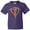 Purple, variant on Leukemia Awareness with Orange Ribbon Heart Youth T-Shirt