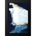 thumbnail image 2 of Cartissi 17x24 Black Modern Framed Museum Art Print Titled - Blue in Gold III, 2 of 5