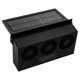 thumbnail image 1 of Ventilador con energía Solar, ventilador de , carga USB, 5W, tres conductos, portátil, 3 ventiladores, purificadores de circulación de Negro sin batería Sunnimix Ventilador de escape del coche, 1 of 7