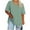 Army Green, variant on breaise Women Short Sleeve T Shirts Plus Size Summer Tops Causal Loose V Neck Blouses Basic Solid Tee Promociones exclusivas