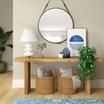 thumbnail image 4 of 26" Gold and White Glass Table Lamp With White Empire Shade, 4 of 9