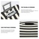 thumbnail image 3 of Balery Black And White Thick Stripes Funda de equipaje, fundas para maletas, elástica, lavable, protector de maletas, compatible con maletas de 18 a 32 pulgadas-X-Large, 3 of 7