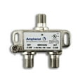thumbnail image 2 of 2 Way Extreme/Amphenol 1Ghz High-Performance Universal Coaxial Cable Splitter BDS102H 5 Pack, 2 of 6