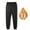 Black, variant on Njoeus Men's Fleece Lined Sherpas Sweatpants Winter Warm Jogger Pants Comfort Lounge Athletic Sweat Pants with Pockets M-5XL Mens Big & Tall Sizes