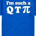 thumbnail image 3 of Instant Message - I'm Such A Q T Pi - Toddler And Youth Short Sleeve Graphic T-Shirt, 3 of 6