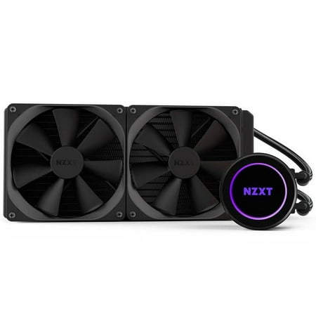 NZXT RL-KRX62-02 Kraken X62 280mm All-in-one Water/Liquid CPU Cooling with Software Controlled RGB (Best Cpu Water Cooling Kit)