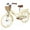Yellow, variant on Girls Bike with Basket for Kids 7-10, 20" Kids' Bicycles Leather Saddle & Safety Bell, Green