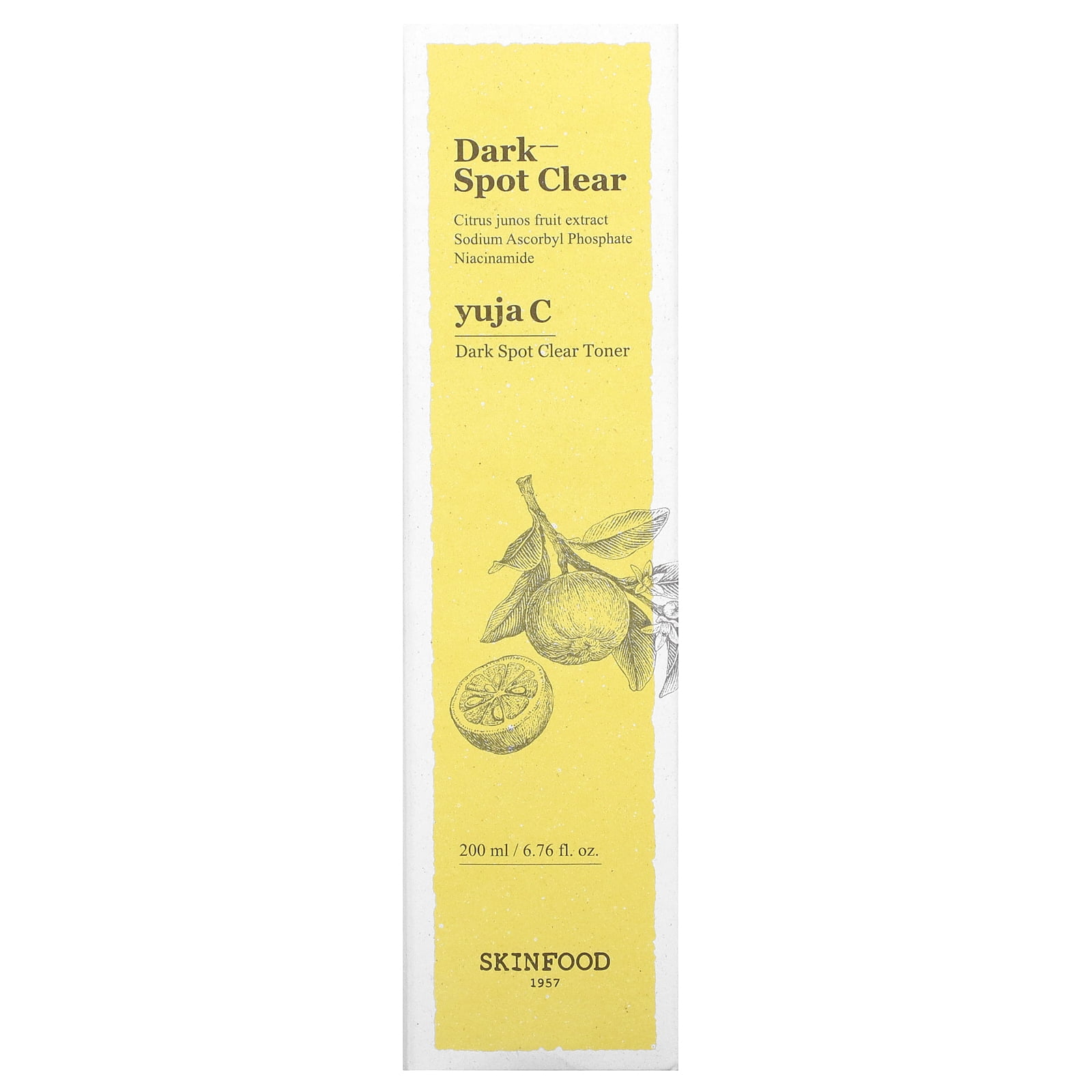 Skinfood Yuja C, Dark Spot Clear Toner, 6.76 fl oz ( 200 ml)