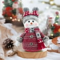 thumbnail image 6 of Lilixerw Christmas Plush Stuffed Snowman Decor,Festival Christmas Window Display&Tabletop Decorations,Cute Snow Doll Gift for Family, 6 of 8