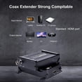 thumbnail image 5 of HDMI Over Coax Extender,ANSTEN HDMI Transmitter and Receiver Support 1080P Full HD HDMI Signal Lossless No Delay, Up to 300m/984FT HDMI Extender Via Coaxial, 5 of 8