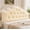 Pale yellow, variant on College Dorm Rectangular Long Bolster Backrest Pillow, Dorm Headboard Pillow for Sitting Up in Bed, Ideal Reading Headboard Pillow Perfect for College Dorm Beds