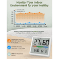 thumbnail image 4 of Mini High Precision Digital Temperature and Hygrometer Creative Home Indoor Dry Humidity Detector Air Comfort Indicator, 4 of 7