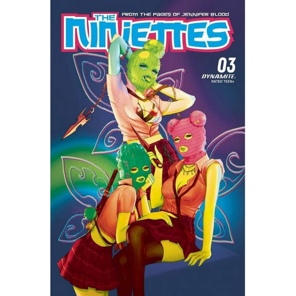 Ninjettes, The (2nd Series) #3I VF ; Dynamite Comic Book