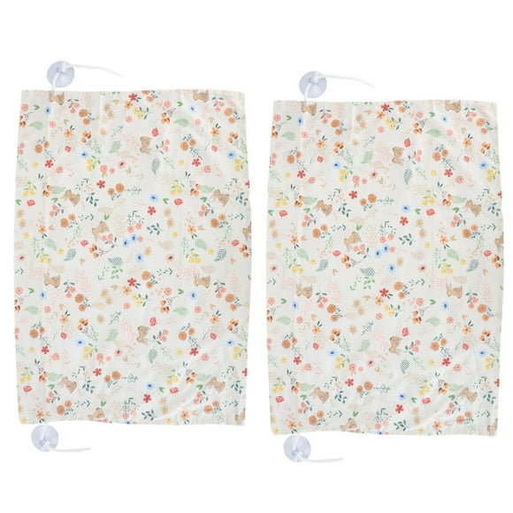 Car Side Window Curtain, Cute Car Curtain Fabric with Suction Cup for Baby for Family for Car Type 1,Type 2,Type 3,Type 4,Type 5,Type 6,Type 7