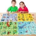 thumbnail image 3 of Juego de atletismo Puzzle Racer YOOYID, 100 unidades, juguetes Montessori, 3 of 8