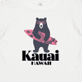 thumbnail image 4 of Inktastic Kauai Hawaii Surfing Bear Girls Baby T-Shirt, 4 of 5