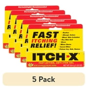 (5 pack) Itch-X Fast-Acting Anti-Itch Gel