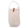 thumbnail image 6 of Raindrops 1Pc Car Tissue Bag White Canvas Wall Hanging Tissue Holder for Drivers 11x4in, 6 of 8