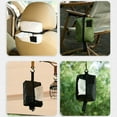 thumbnail image 6 of Car Hanging Paper Towel Holder 1PC Camping Tissue Storage 7.87x5.51x0.59in,Waterproof Tear-Resistant Organizer with Zipper Access for Outdoor Adventures(Black), 6 of 9