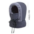 thumbnail image 2 of Windproof Earmuffs Winter Warm Hat and Scarf Combo with Velvet for Cold Weather Riding, 2 of 2