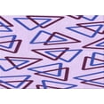 thumbnail image 1 of Ahgly Company Machine Washable Indoor Rectangle Transitional Purple Violet Purple Area Rugs, 4' x 6', 1 of 7