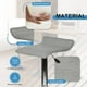 thumbnail image 4 of Set de 2 Sillas de Bar HOMEMAKE FURNITURE Color Gris Altura Ajustable Giratorio Moderno, 4 of 6