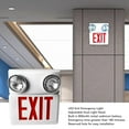 thumbnail image 4 of LED Exit Light, ABS Housing US Plug 85-265V Emergency Exit Sign  for Office Building Hotel, 4 of 7