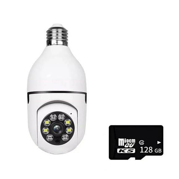 2.4G E27 Light Bulb Wifi Camera Night Version Security Protection 360° HD IP Camara Vigilancia IR Smart Home CCTV Bubble Camera