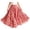 Red, variant on Ruyang Kids Girls Flared Skirt Plaid Elastic High Waisted A-line Swing Skirt Summer Lightweight Versatile Half Body Skirts