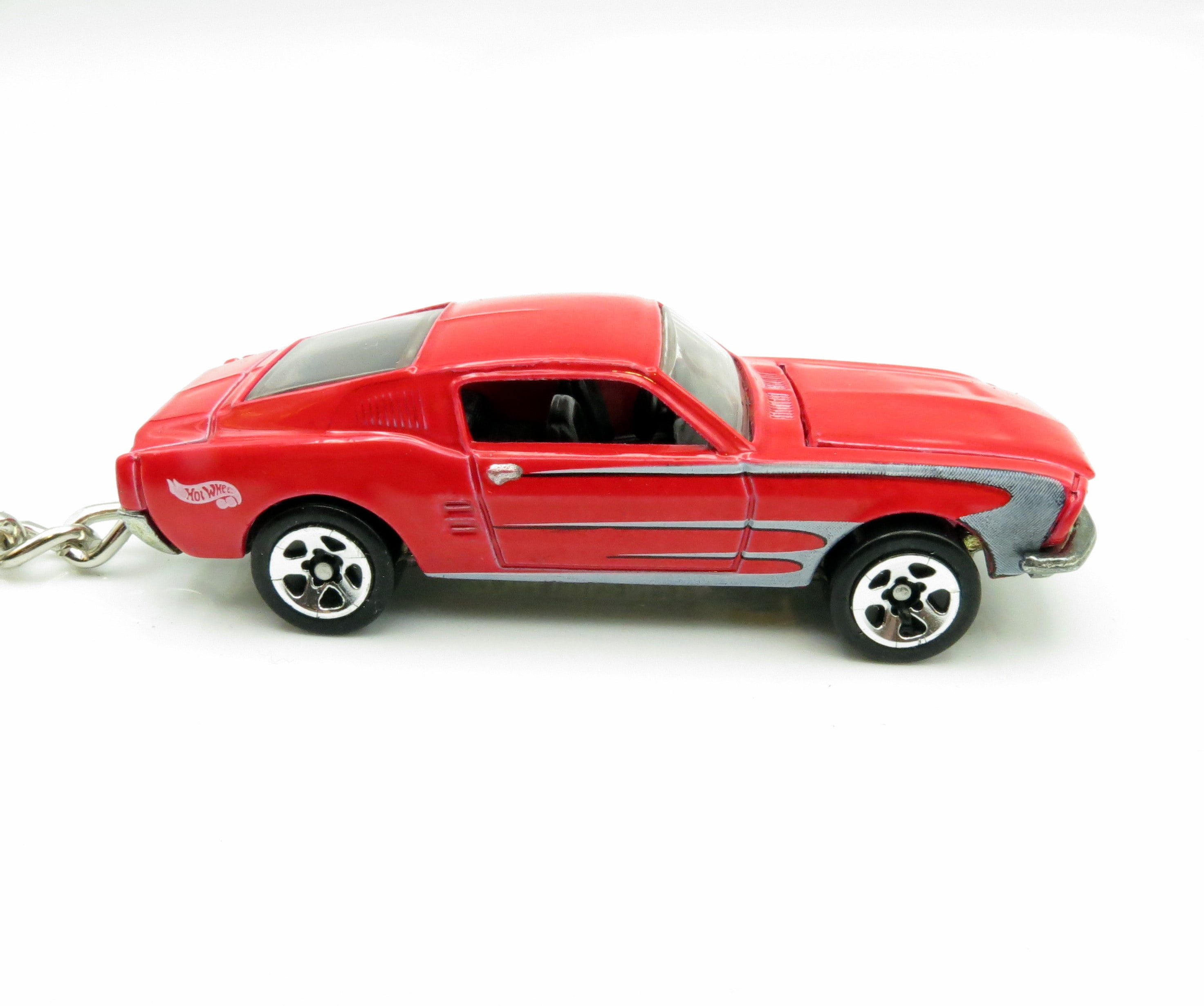 Keychain Pontiac Trans Am Red Car Rare Novelty 1:64 Diecast Key Ring