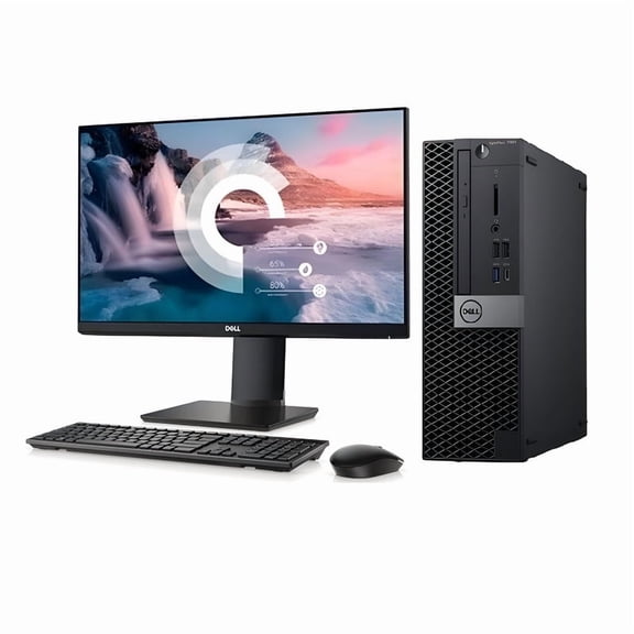 PC Dell OptiPlex 3060 SFF, Core i3-8a, 8GB RAM, 256GB SSD, MONITOR 19"REACONDICIONADO