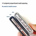 thumbnail image 2 of Car Accessories Full Protection Car Key Protector Shell Chrome Plated Frame Key Case Cover Car Key Case Remote Car Key Shell Key Fob Cover B, 2 of 8