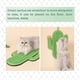 thumbnail image 2 of Tapete rascador para gatos, tapete de sisal natural para gatos, tapete horizontal para rascar el piso del gato, protege alfombras y sofás, almohadillas para orejas rascadoras para gatos de interior, 2 of 6