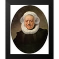 thumbnail image 2 of Van Rijn, Rembrandt 15x18 Black Modern Framed Museum Art Print Titled - Portrait Of An 83 Year Old Woman, 2 of 5
