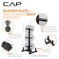 thumbnail image 4 of Set de discos de pesas CAP Barbell PRO de 100 lb con soporte, 4 of 8
