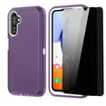 thumbnail image 1 of Aggxpf Galaxy A14 5g Case with Anti Spy Tempered Screen Protector (2 Pack), Heavy Duty Protective Phone Case, Shockproof Phone Cover for Galaxy A14 5G, Purple, 1 of 5